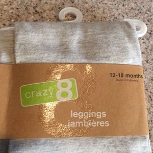 Crazy 8 grey leggings